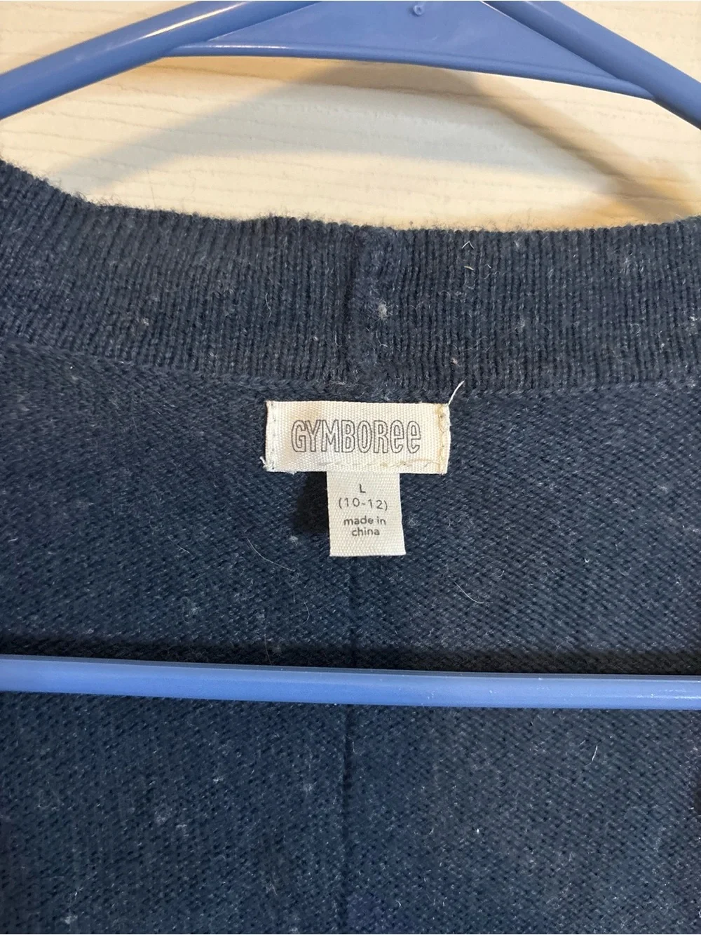 Gymboree Navy Open-Front Cardigan with Stars & Moons
